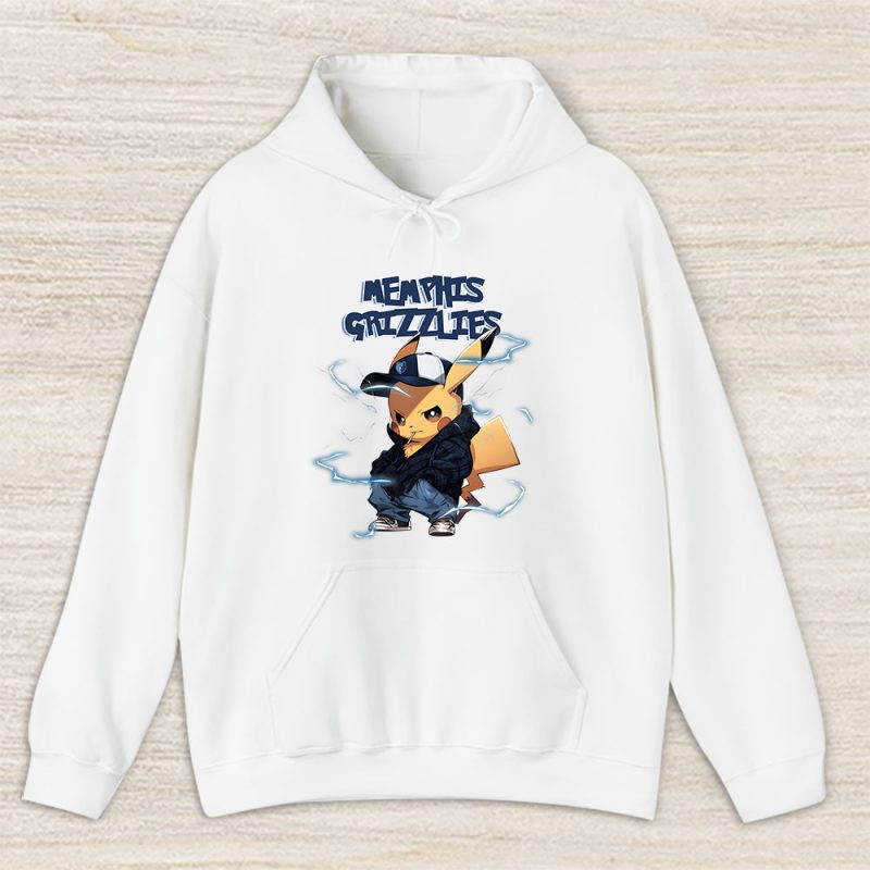 Pikachu X Memphis Grizzlies Team NBA Basketball Unisex Hoodie TAH8695