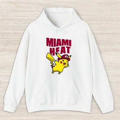 Pikachu X Miami Heat Team X NBA X Basketball Unisex Hoodie TAH5963