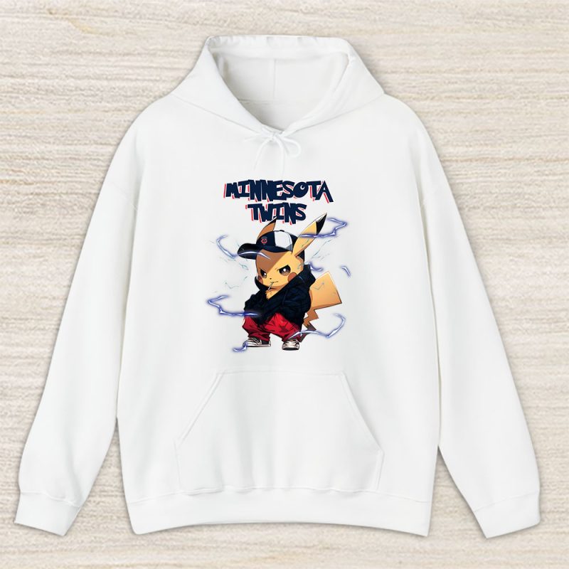 Pikachu X Minnesota Twins Team X MLB X Baseball Fans Unisex Hoodie TAH8758