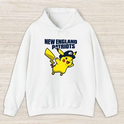 Pikachu X New England Patriots Team X NFL X American Football Unisex Hoodie TAH5969