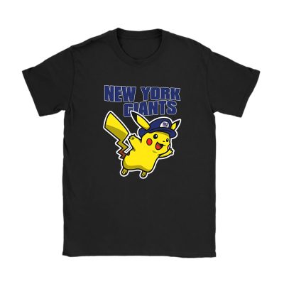 Pikachu X New York Giants Team X NFL X American Football Unisex T-Shirt TAT5970