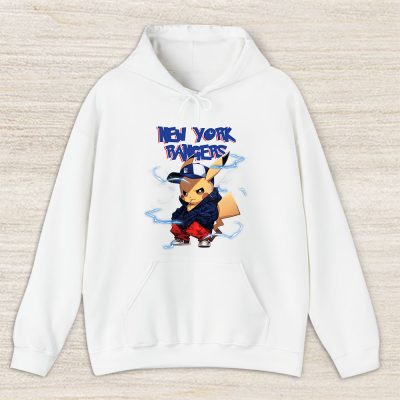 Pikachu X New York Rangers Team X NHL X Hockey Fan Unisex Hoodie TAH8792