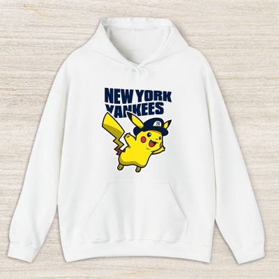 Pikachu X New York Yankees Team X MLB X Baseball Fans Unisex Hoodie TAH5950