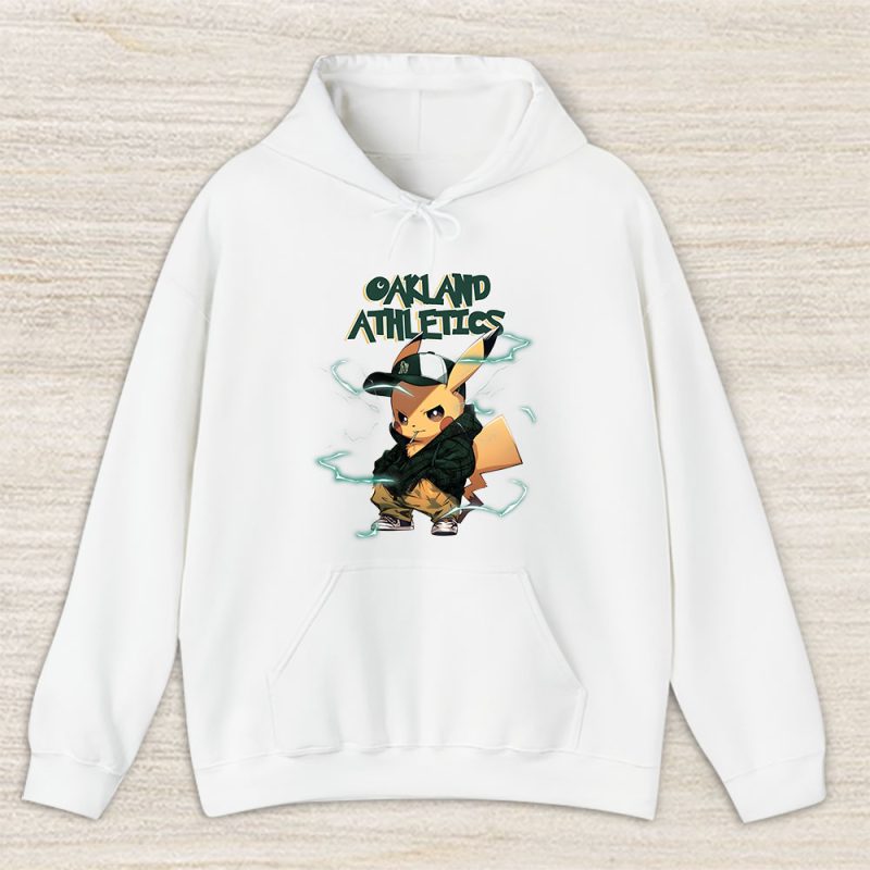 Pikachu X Oakland Athletics Team X MLB X Baseball Fans Unisex Hoodie TAH8761