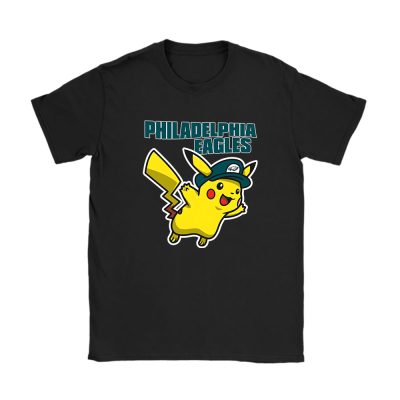 Pikachu X Philadelphia Eagles Team X NFL X American Football Unisex T-Shirt TAT5971