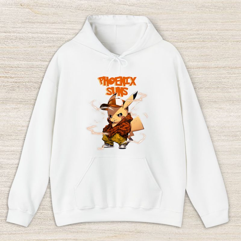 Pikachu X Phoenix Suns Team NBA Basketball Unisex Hoodie TAH8703