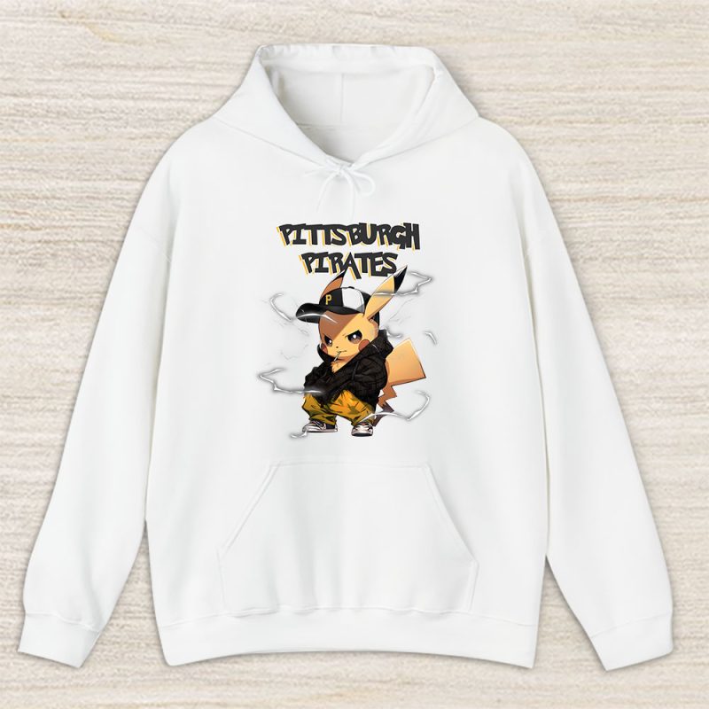 Pikachu X Pittsburgh Pirates Team X MLB X Baseball Fans Unisex Hoodie TAH8762