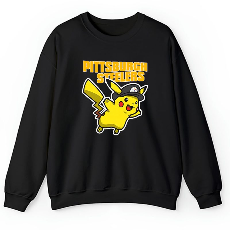 Pikachu X Pittsburgh Steelers Team X NFL X American Football Unisex Sweatshirt TAS5972