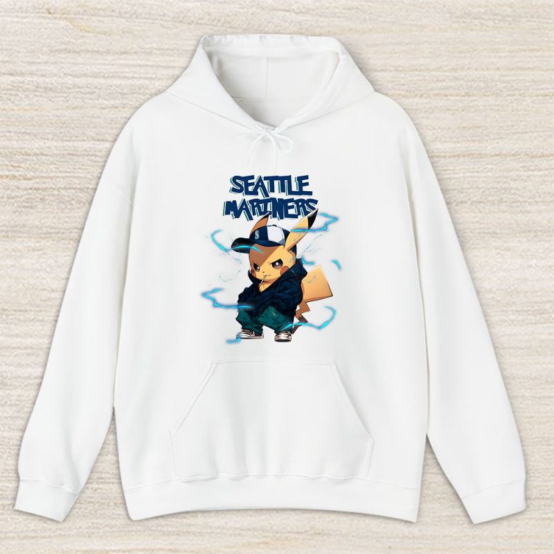 Pikachu X Seattle Mariners Team X MLB X Baseball Fans Unisex Hoodie TAH8765