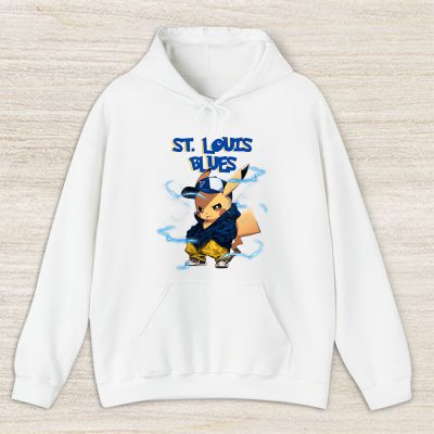 Pikachu X St. Louis Blues Team X NHL X Hockey Fan Unisex Hoodie TAH8798