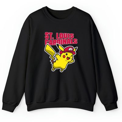 Pikachu X St. Louis Cardinals Team X MLB X Baseball Fans Unisex Sweatshirt TAS5953