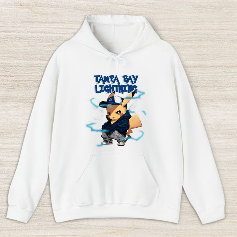 Pikachu X Tampa Bay Lightning Team X NHL X Hockey Fan Unisex Hoodie TAH8799