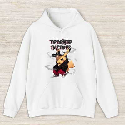 Pikachu X Toronto Raptors Team NBA Basketball Unisex Hoodie TAH8707