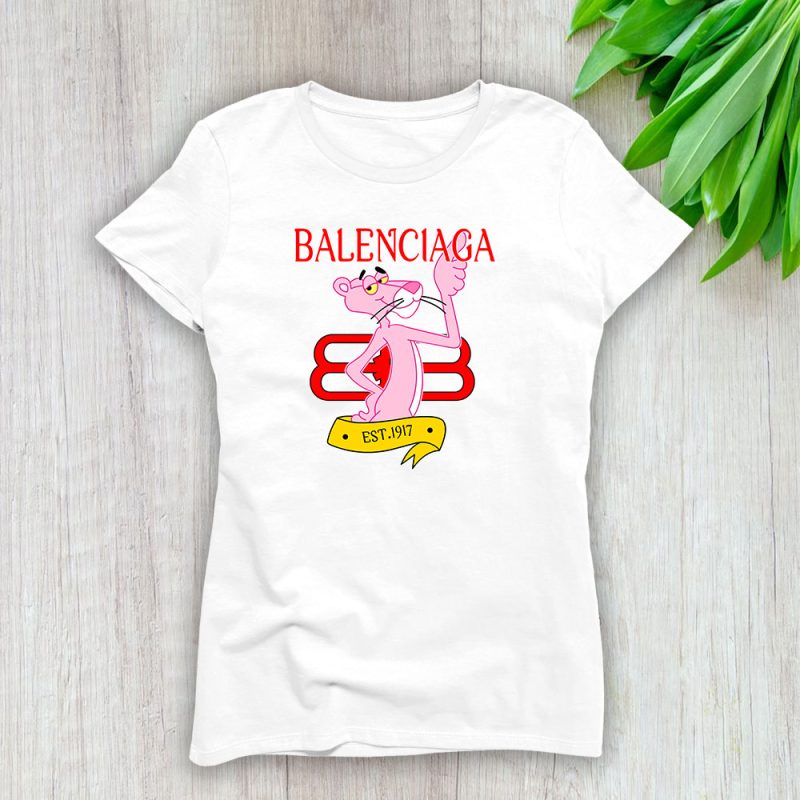 Pink Panther Balenciaga Lady T-Shirt Women Tee LTL8324