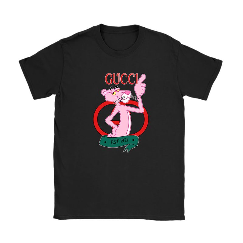 Pink Panther Gucci Unisex T-Shirt Cotton Tee TAT8332