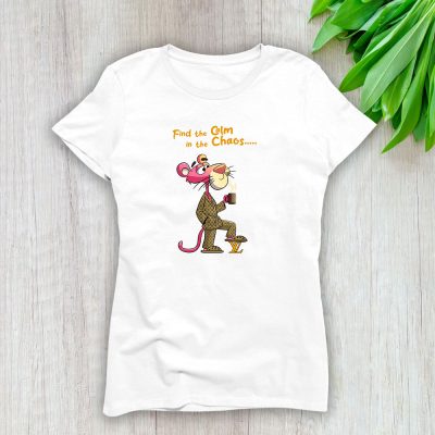 Pink Panther Louis Vuitton Lady T-Shirt Women Cotton Tee TLT7621