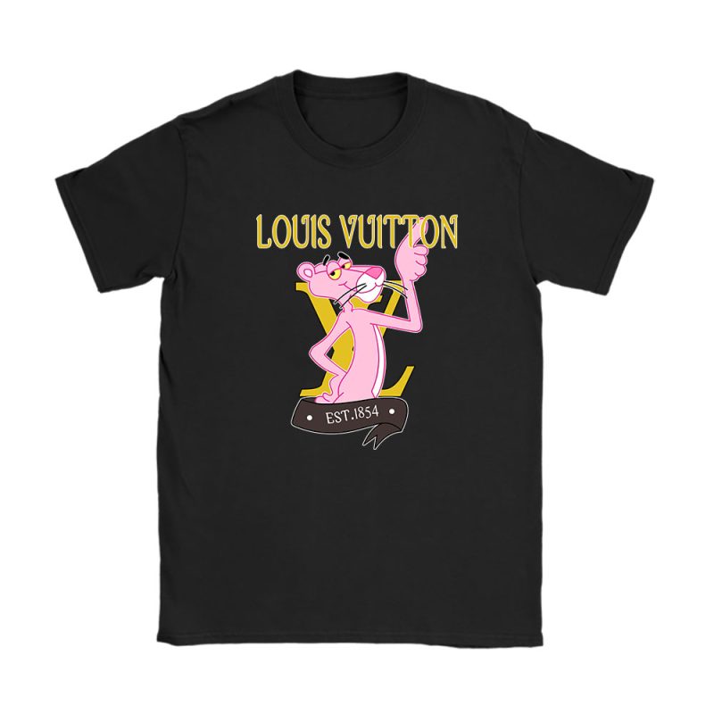 Pink Panther Louis Vuitton Unisex T-Shirt Cotton Tee TAT8333