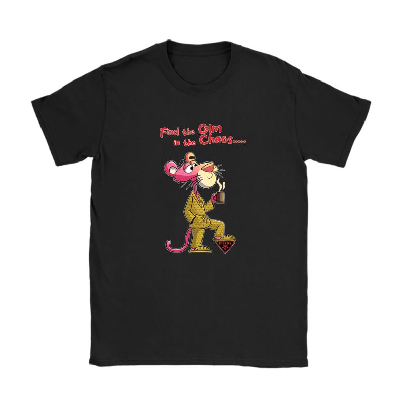 Pink Panther Prada Unisex T-Shirt Cotton Tee TAT7623