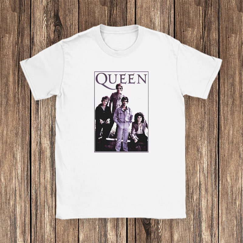 Queen Band Freddie Mercury Brian May Band Unisex T-Shirt Cotton Tee TAT7777