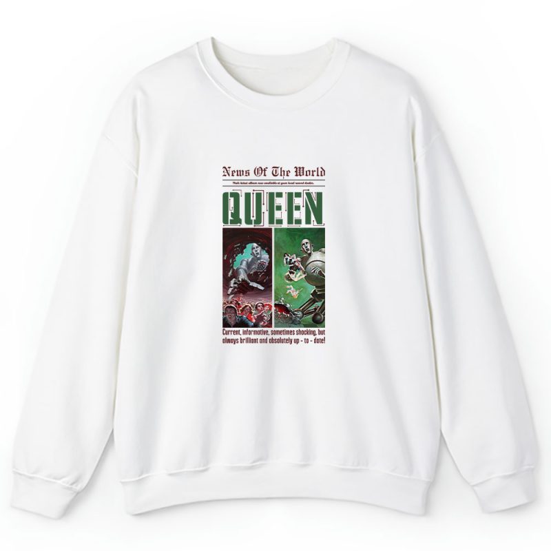 Queen Band News Of The World Album Unisex Sweatshirt TAS7783