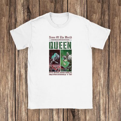 Queen Band News Of The World Album Unisex T-Shirt Cotton Tee TAT7783