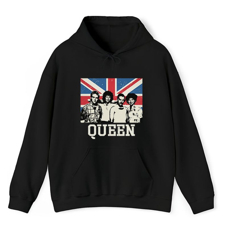 Queen Band The Rock Gods Smile The Rock Band Unisex Hoodie TAH7781