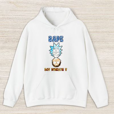 Rick And Morty Bape Unisex Hoodie TAH5551