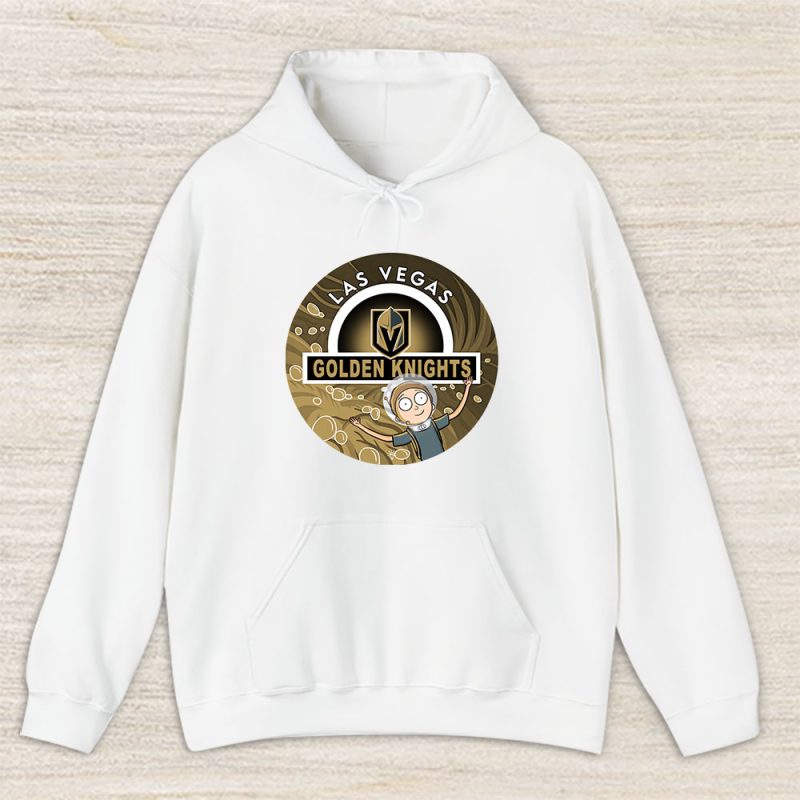 Rick And Morty X Las Vegas Golden Knights Team NHL Hockey Fan Unisex Hoodie TAH8671