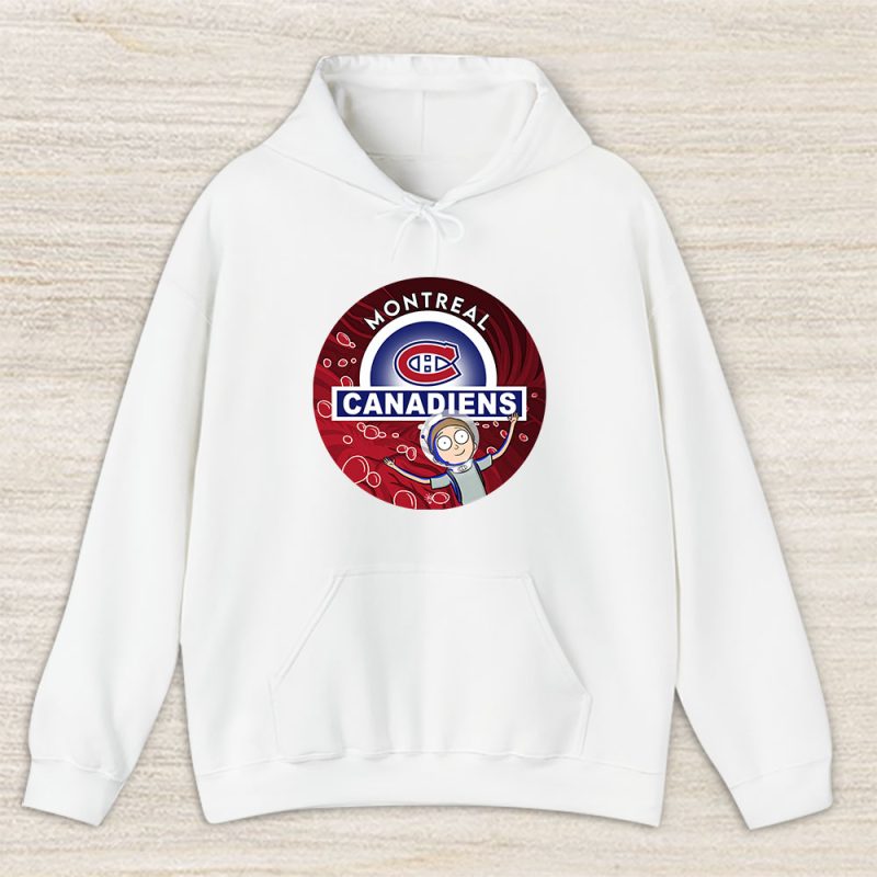 Rick And Morty X Montreal Canadiens Team NHL Hockey Fan Unisex Hoodie TAH8672