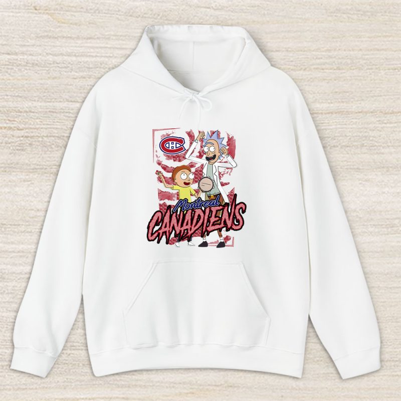 Rick And Morty X Montreal Canadiens Team NHL Hockey Fan Unisex Hoodie TAH8818