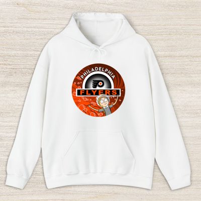 Rick And Morty X Philadelphia Flyers Team NHL Hockey Fan Unisex Hoodie TAH8674