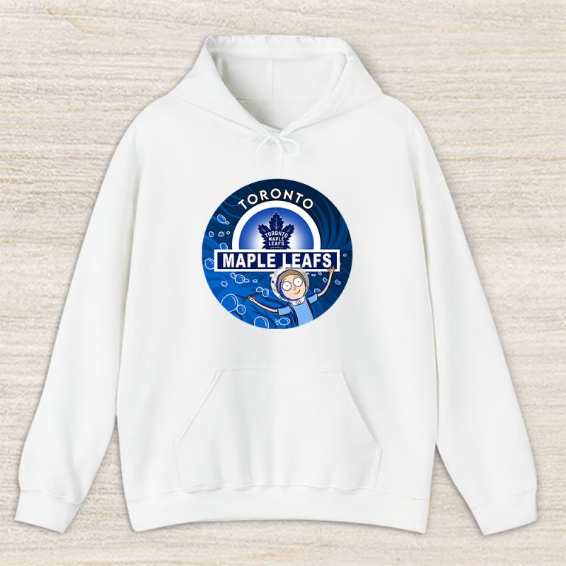 Rick And Morty X Toronto Maple Leafs Team NHL Hockey Fan Unisex Hoodie TAH8676