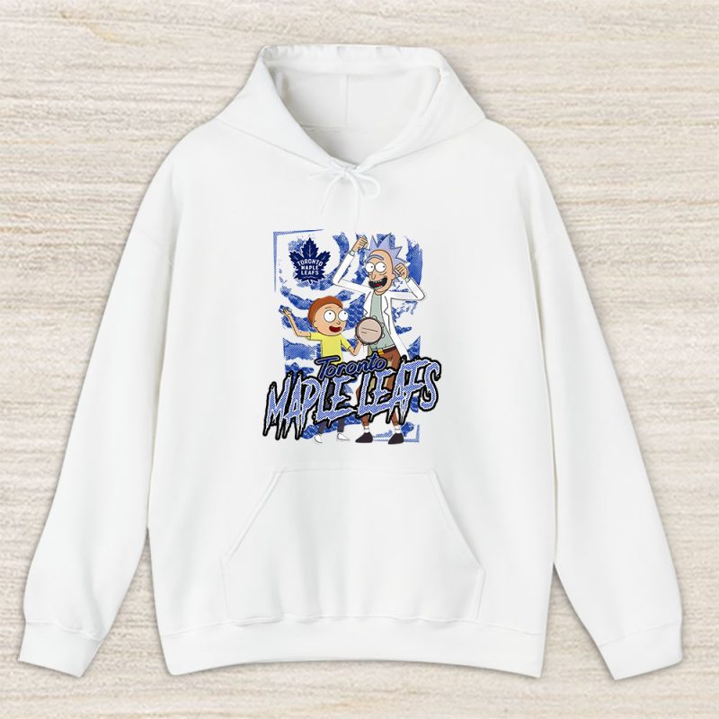 Rick And Morty X Toronto Maple Leafs Team NHL Hockey Fan Unisex Hoodie TAH8822