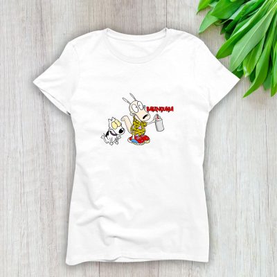 Rockos Modern Life Balenciaga Lady T-Shirt Women Tee LTL7088