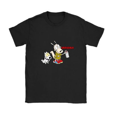 Rockos Modern Life Balenciaga Unisex T-Shirt Cotton Tee TAT7088