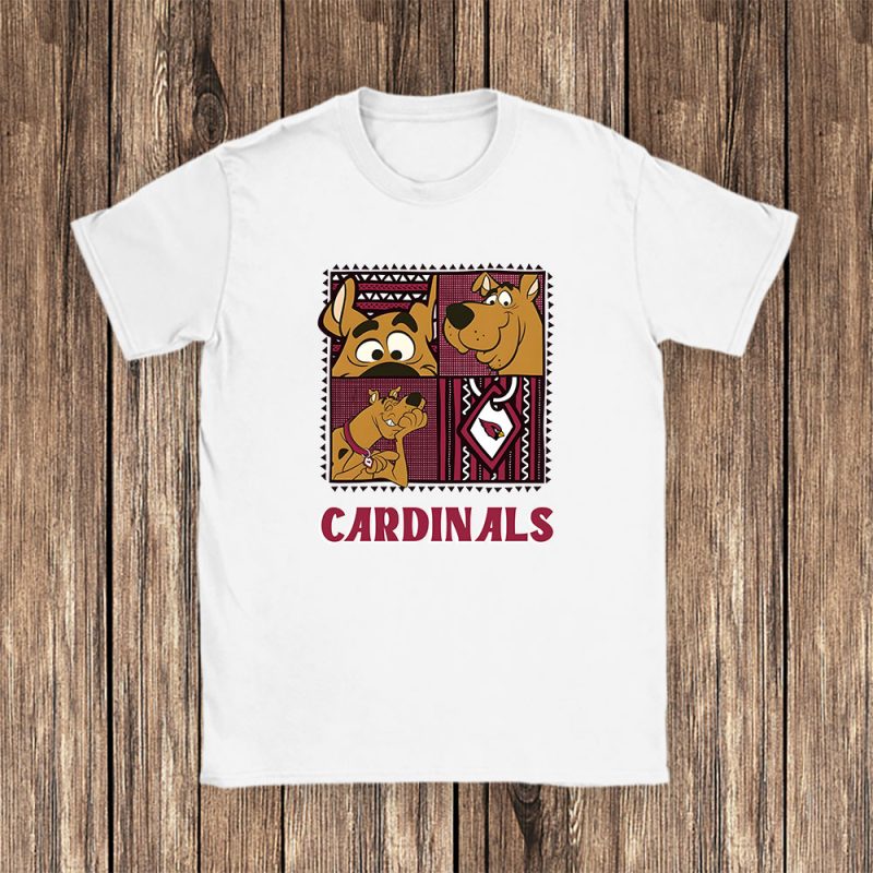 Scoopy Doo X Arizona Cardinals Team Nfl American Football Unisex T-Shirt Cotton Tee TAT6489