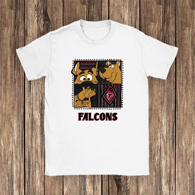 Scoopy Doo X Atlanta Falcons Team Nfl American Football Unisex T-Shirt Cotton Tee TAT6490