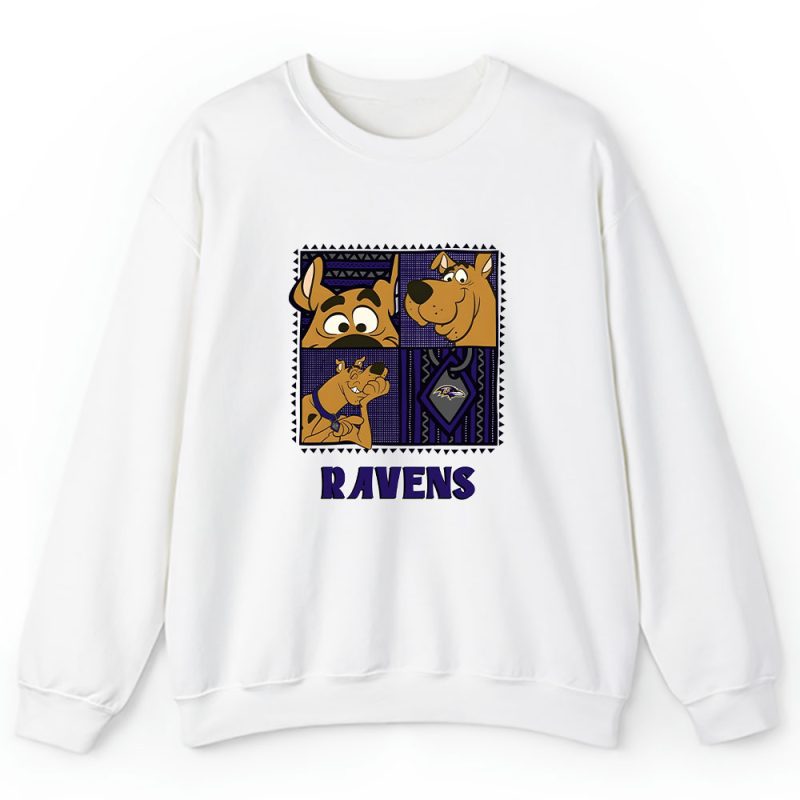 Scoopy Doo X Baltimore Ravens Team NFL American Football Unisex Sweatshirt TAS6491