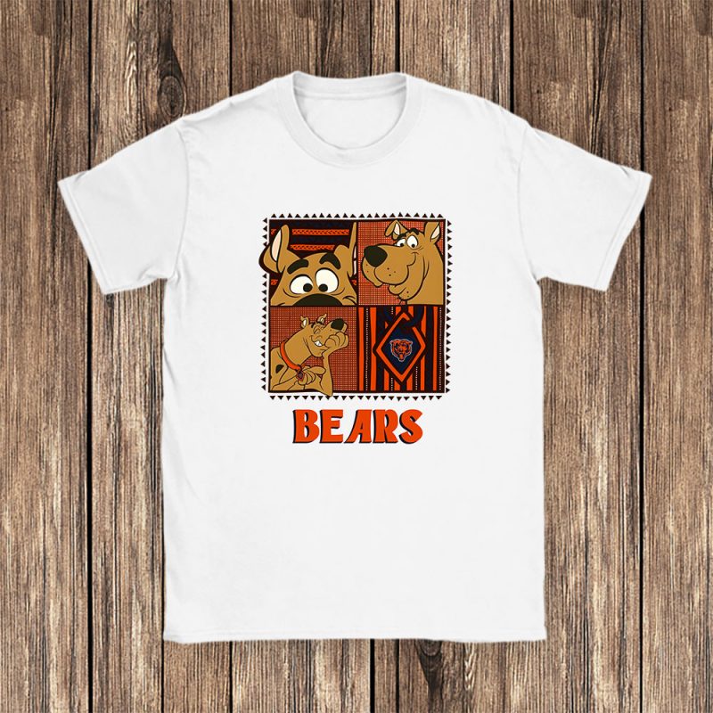 Scoopy Doo X Chicago Bears Team Nfl American Football Unisex T-Shirt Cotton Tee TAT6494