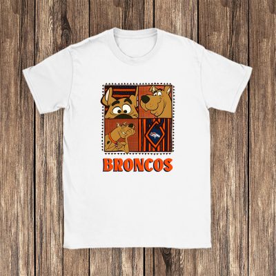 Scoopy Doo X Denver Broncos Team Nfl American Football Unisex T-Shirt Cotton Tee TAT6498
