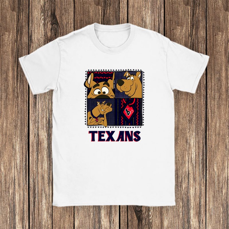 Scoopy Doo X Houston Texans Team Nfl American Football Unisex T-Shirt Cotton Tee TAT6501