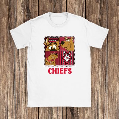 Scoopy Doo X Kansas City Chiefs Team Nfl American Football Unisex T-Shirt Cotton Tee TAT6504