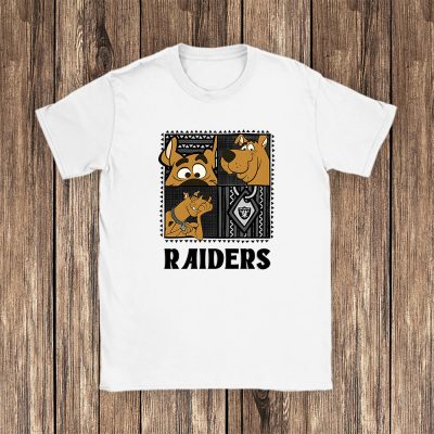 Scoopy Doo X Las Vegas Raiders Team Nfl American Football Unisex T-Shirt Cotton Tee TAT6507