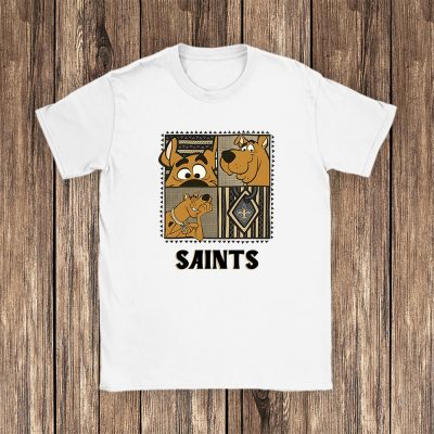 Scoopy Doo X New Orleans Saints Team Nfl American Football Unisex T-Shirt Cotton Tee TAT6511