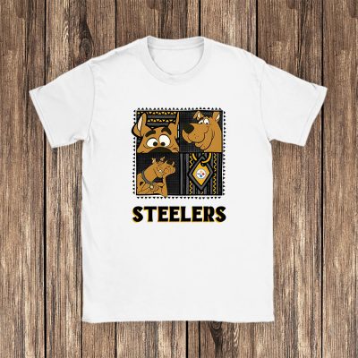 Scoopy Doo X Pittsburgh Steelers Team Nfl American Football Unisex T-Shirt Cotton Tee TAT6515