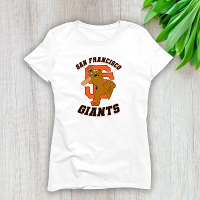 Scoopy Doo X San Francisco Giants Team X MLB X Baseball Fans Lady T-Shirt Cotton Tee TLT6486