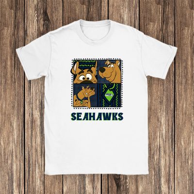 Scoopy Doo X Seattle Seahawks Team Nfl American Football Unisex T-Shirt Cotton Tee TAT6516