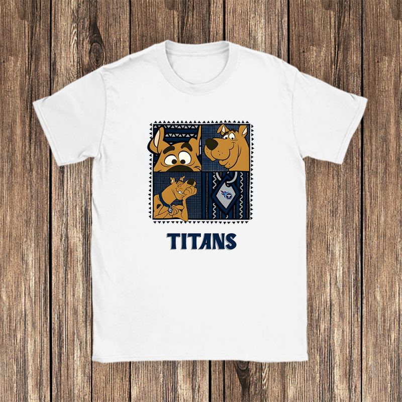 Scoopy Doo X Tennessee Titans Team Nfl American Football Unisex T-Shirt Cotton Tee TAT6519