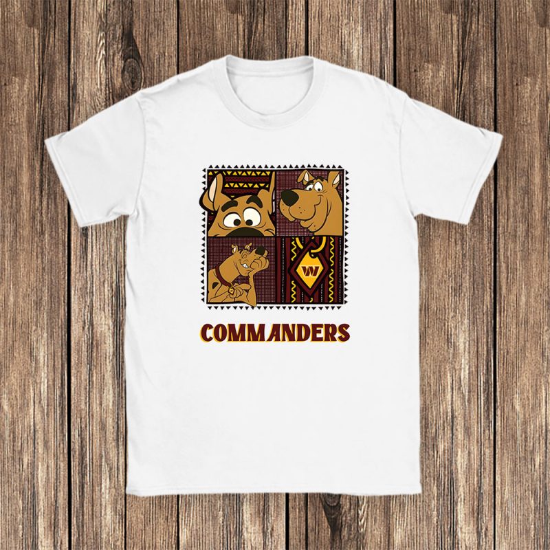 Scoopy Doo X Washington Commanders Team Nfl American Football Unisex T-Shirt Cotton Tee TAT6520