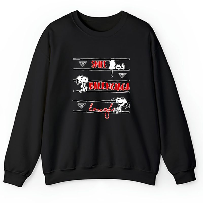 Snoopy Balenciaga Unisex Sweatshirt TAS7120